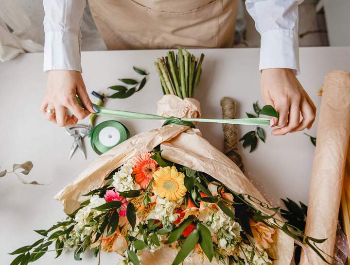 Bouquet de fleurs Gournay-en-Bray